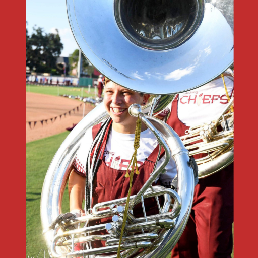 Tuba marching band top